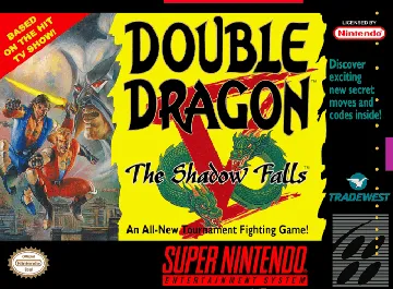 Double Dragon V - The Shadow Falls (USA) box cover front